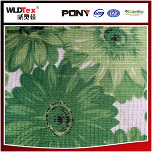 Cosido <span class=keywords><strong>verde</strong></span> flor impresa stitchbond tela no tejida - Product Image 1