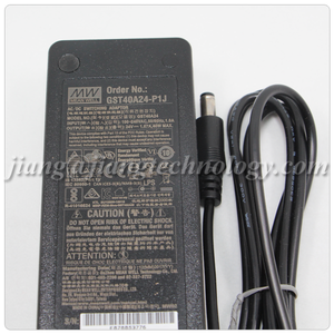 Meanwell GST40A24-P1J 40W <span class=keywords><strong>AC</strong></span> DC tek çıkış 24V <span class=keywords><strong>1.5A</strong></span> güç adaptörü