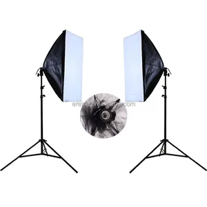 50*70cm Kit de estudio fotográfico Iluminación de fotografía Kit de softbox de un portalámparas