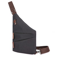 Sac bandoulière homme ZUOLUNDUO couleur unie, tendance, prix usine, pour voyage et extérieur, sacs de créateur pour hommes