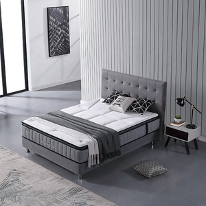 ที่นอนไฮบริดแบบ Pillow Top สำหรับเตียงเดี่ยว เตียงคู่ เตียงคิงไซส์ เตียงควีนไซส์ ใช้ในอพาร์ทเมนท์สมัยใหม่ ป้องกันสารก่อภูมิแพ้ พับได้ ลดราคา - Product Image 2