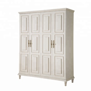 Muebles de lujo para dormitorio antiguo tallado a mano de madera tamaño King, juego de dormitorio de 6 piezas - Product Image 5
