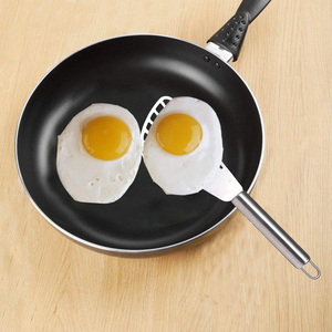New Slotted Turner <strong>Fish</strong> Drain <strong>Spatula</strong> Shovel Professional Stainless Steel Wholesale Cheap Kitchen Cooking BBQ Tools <strong>Spatula</strong> - Product Image 6