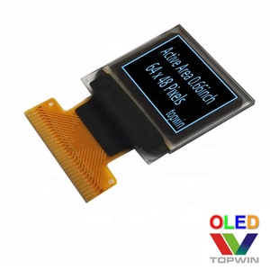 0.66 Inch 0.66 ''0.66 Inch Màu Trắng/Xanh 4 Dây SPI I2C Đa Giao Diện Oled Micro Hiển Thị UG-6448KSWEG03 Với DCDC Bên Trong - Product Image 4