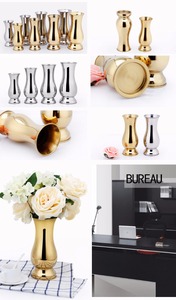 Proveedores de China decoración Rose jarrón de oro <span class=keywords><strong>con</strong></span> alta calidad - Product Image 3