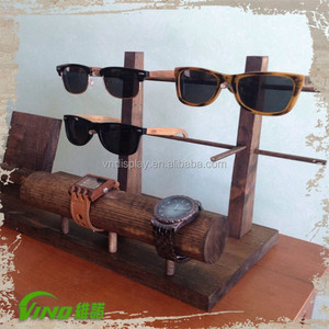 Porte-téléphone de poche en bois fait à la main, présentoir de magasin de bijoux, support de lunettes de soleil personnalisé pour bureau - Product Image 3