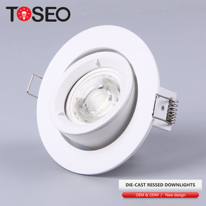 Traditionnelle <span class=keywords><strong>3</strong></span> w 5 w 6 w die-casting encastré dans la lumière presse <span class=keywords><strong>spots</strong></span> montage luminaire - Product Image 5