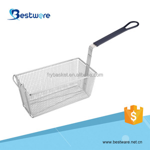Colanders süzgeçler Catering sepeti patates derin kızartma çip paslanmaz çelik kızartma fritöz sepeti - Product Image 2