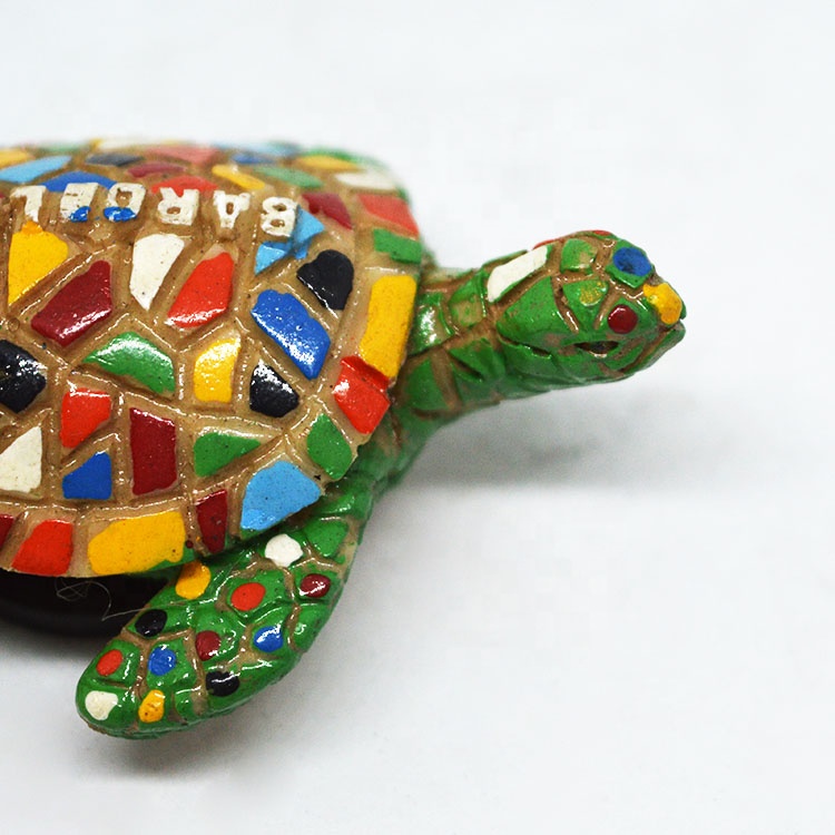 Barcellona Spagna 3D Mosaico frigorifero magnete souvenir regalo, resina fatta a mano Barcellona frigorifero magnete casa e cucina decorazione collezione