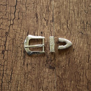 Juego de <span class=keywords><strong>3</strong></span> hebillas occidentales para cinturón - Product Image 1