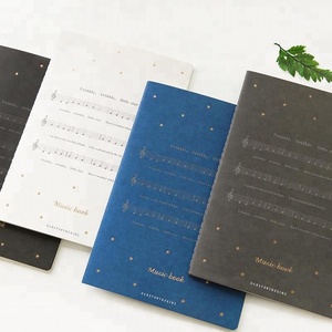 Cuaderno <span class=keywords><strong>de</strong></span> composición <span class=keywords><strong>de</strong></span> música con teléfono <span class=keywords><strong>de</strong></span> papel rayado con encuadernado cosido - Product Image 5