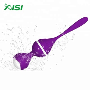 USB impermeable pene Vagina Dildo vibrador con bolas - Product Image 2
