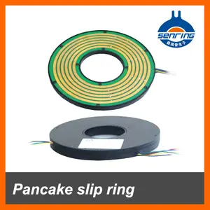 SenRing pancake panshi slip rings sliprings ring pancake with 50mm hole size senring 50mm snk050 6 24 2a 5a 10a per circui