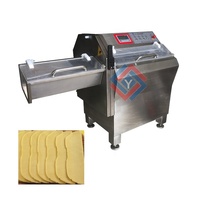 Adjustable Cutting Size Frozen Cheese Suasage Slicing Machine