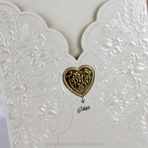 Favorable Pocketfold Cheap <strong>Christening</strong> <strong>Invitations</strong> with Heart - Product Image 3