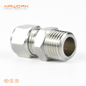 <span class=keywords><strong>3</strong></span>/8 <span class=keywords><strong>3</strong></span>/4 maschio rettilineo in <span class=keywords><strong>ottone</strong></span> 12mm a compressione idraulica connettore di raccordo per tubo in rame Hdpe - Product Image 4