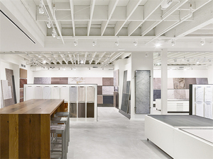 Tùy Chỉnh Trang Trí Đá Hiển Thị Giá Gạch Gốm Showroom Đá Hiển Thị Đứng - Product Image 4