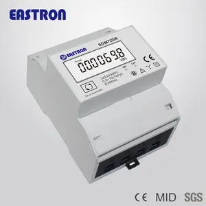 SDM72D 3 Phase Energy Meter, KWH Meter, Power Meter, Energy Analyzer, LCD, MID