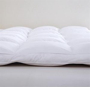 Luxury 100%Cotton Polyester <strong>Feather</strong> Hotel <strong>Bed</strong> Mattress Pad <strong>Topper</strong> - Product Image 3