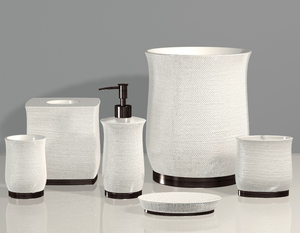 Luxury Modern High Quality New-fashioned Resin Six-piece Eco-Friendly Stocked JUEHENG Brand <strong>Bathroom</strong> <strong>Accessories</strong> <strong>Set</strong> Model - Product Image 4