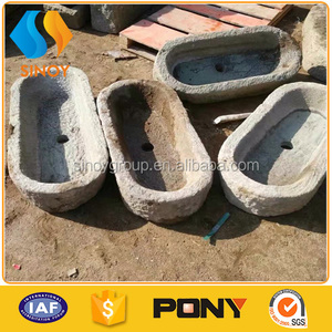 Antique <span class=keywords><strong>pierre</strong></span> de granit auges de porc - Product Image 6
