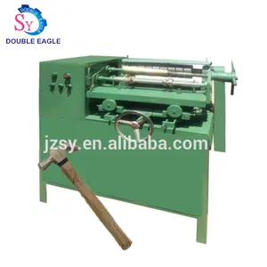 High efficiency semi-automatic Round Broom Stick wooden hammer handles making machine