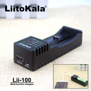 Lii100 18650 بطارية شاحن liitokala For1.2V/3.7 فولت/3.2 فولت/3.85 فولت/<span class=keywords><strong>a</strong></span>/aa/aaa/18650/26650/10440/14500/16340 - Product Image 1