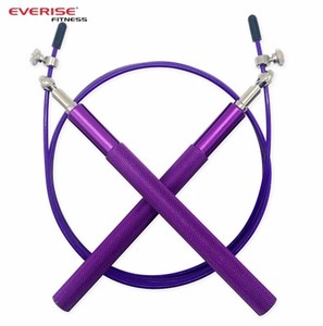 Mango de aluminio de alta velocidad saltar la cuerda <span class=keywords><strong>CrossFit</strong></span> para el ejercicio - Product Image 4