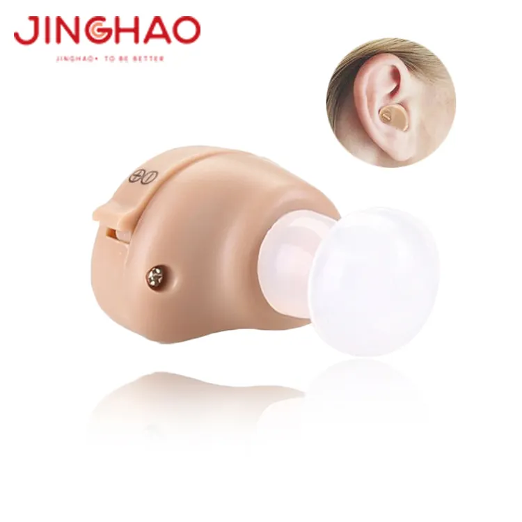 Chine-Mini boucles d'oreilles invisibles légères, 1 paire, appareil pour aide à l'auditrice