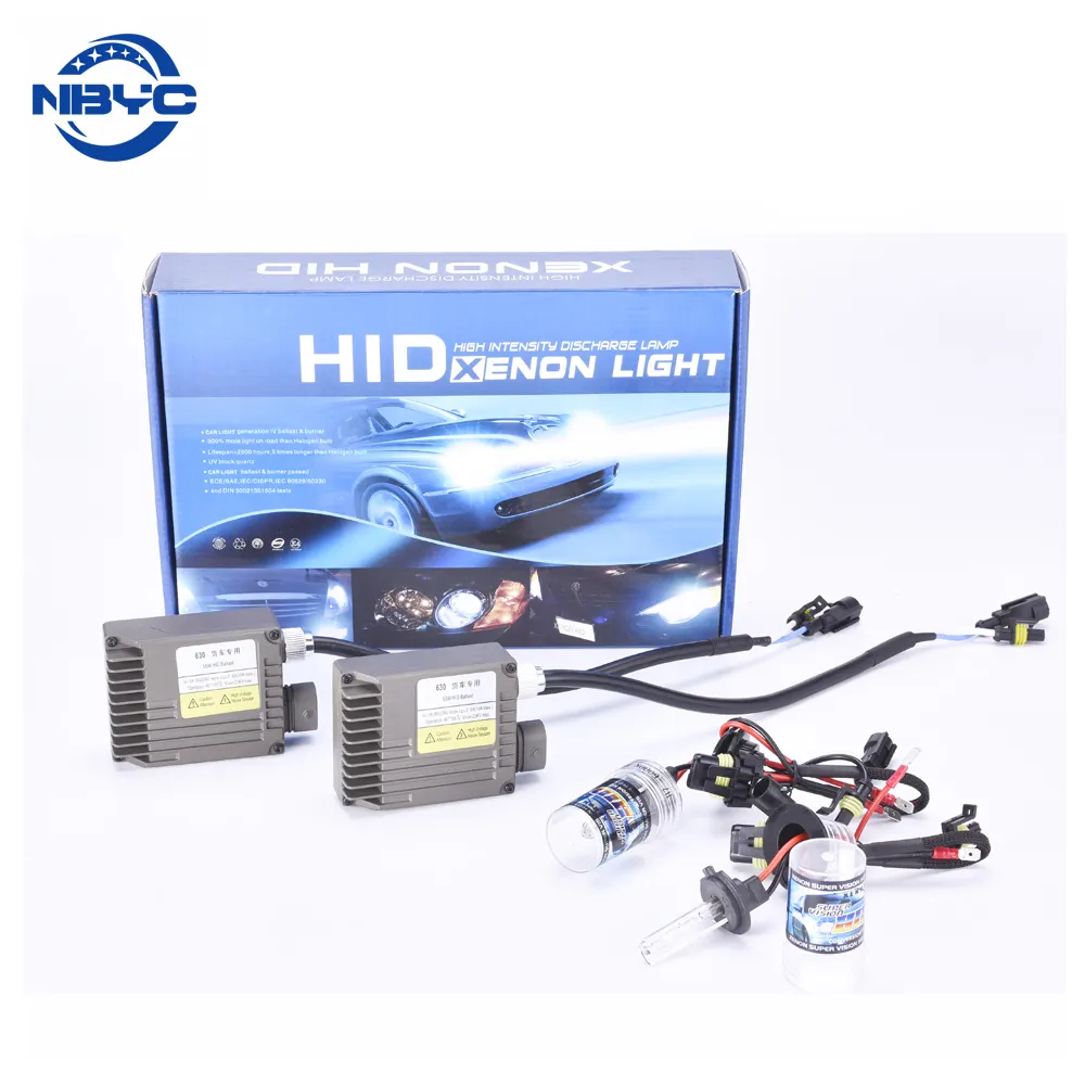 5000K 6000K 8000K Ballast Kỹ Thuật Số 25W Hid Xenon Kit