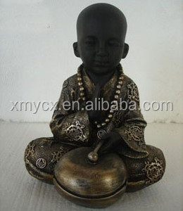Jade modern estatuas monje shaolin - Product Image 5