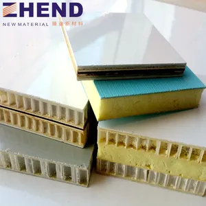 Panneaux sandwich en <span class=keywords><strong>fibre</strong></span> <span class=keywords><strong>de</strong></span> <span class=keywords><strong>verre</strong></span> à excellente isolation thermique, prix pour caravane, camion - Product Image 1