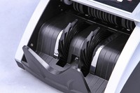 Machine à compter l'argent AL-5100, compteur de billets multi-devises, détection UV MG IR 3D, détecteur de faux billets