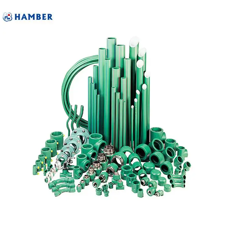 HAMBER hdpe upvc 폴리에틸렌 플라스틱 pvc 파이프 피팅 pe ppr 파이프 및 피팅 ppr 파이프 피팅 도구 ppr 피팅 제조업체