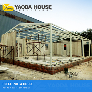 Éco pratique durable de luxe bien conçu en acier préfabriqué bungalow maison style plans et dessins projets préfabriqués villa - Product Image 4