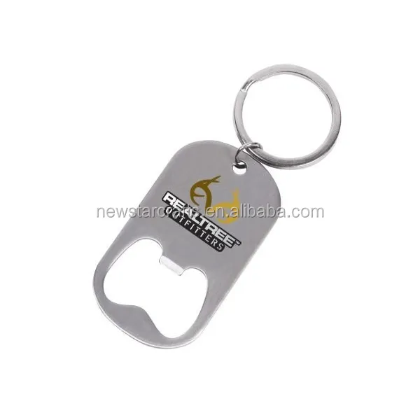 Wholesale blank brand name custom metal bottle opener keychain