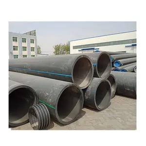 Dn 300mm DN 315mm DN 400mm hdpe tuyau d'eau en plastique PE tuyaux prix liste