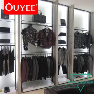 Hot sell Customized Fashion Designed Clothes Store Decoration for Men