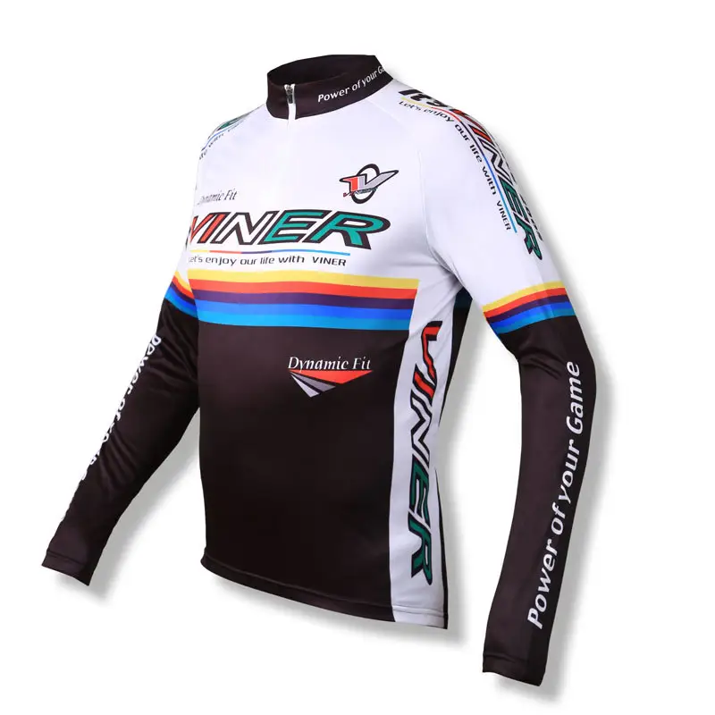 Custom Long sleeve Cycling wear, Sublimated Sportswear cycling jersey