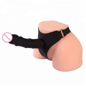 工場価格 ブラックカラー シリコン製ディルド 最新アダルトグッズ セックストイ ホールペニスプラグ - Product Image 1