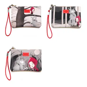 Fabrikanten Verkopen Creatieve Mode Schattige Koreaanse Briefpapier Potlood Tas Kawaii Novelty School Lederen Etui