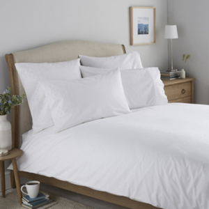 Draps de lit d'hôtel en gros, ensemble de draps de lit de luxe 100% coton - Product Image 3