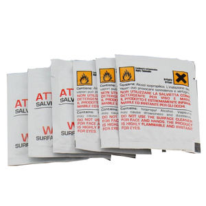 Lingettes humides multi-usages pour le nettoyage des câbles électriques, en fibre de papier imprégnée d'IPA - Product Image 2