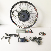 60V/72V 48v 2000w kit de vélo électrique moteur de moyeu kits de vélo électrique 500w 1000w 1200w 1500w 2000w moteur de moyeu avec batterie longue