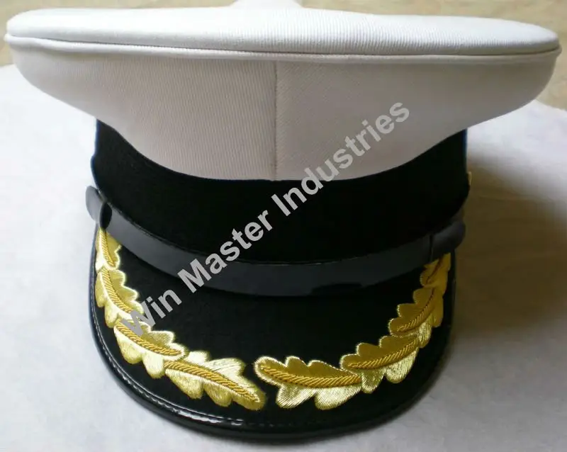 หมวกเจ้าหน้าที่ตำรวจที่มีคุณภาพสูงหมวกเจ้าหน้าที่ตำรวจออกแบบที่กำหนดเอง