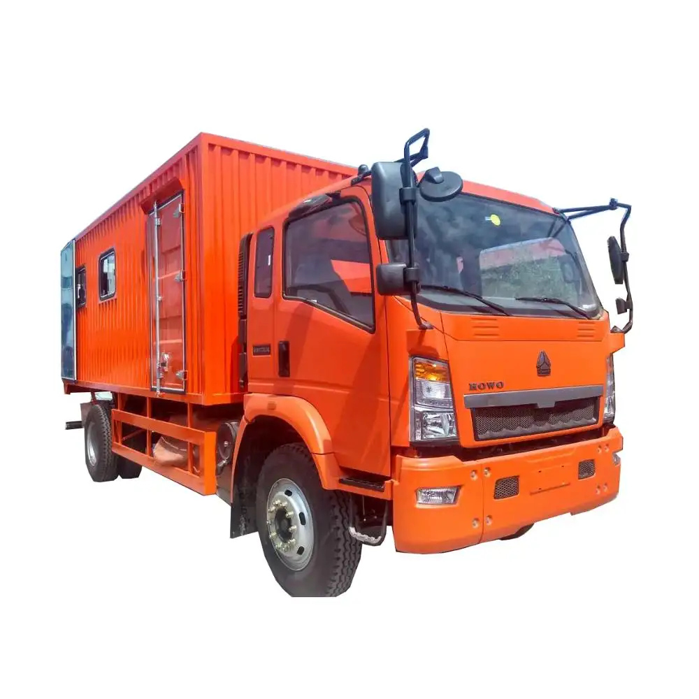 H-Q China HOWO 4x2 Mobile Workshop Light Truck Fahrzeug anderer LKW zum Verkauf