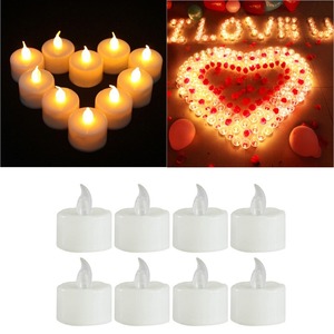 Wholesale Mini Plastic Flameless Candles <strong>Lights</strong> Battery Operated Colorful Flickering Electric <strong>LED</strong> <strong>Tea</strong> <strong>Lights</strong> for Indoor Wedding - Product Image 4