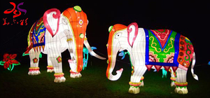 Faroles de Seda <span class=keywords><strong>con</strong></span> Forma de Tigre para la Decoración del Festival del Año Nuevo Chino, <span class=keywords><strong>con</strong></span> Luz LED, Resistentes al Agua, Gran Venta - Product Image 3