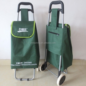 Carrello Pieghevole Portatile per Supermercato e Giardino, Borsa Trolley da Viaggio con Manico, Alta Qualità, Vendita all'Ingrosso - Product Image 4