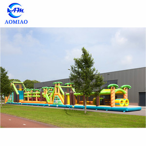 巨大なメガボール障害物コースランニングインフレータブル障害物コース - Product Image 6
